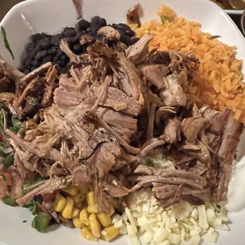 Monarca Cantina - Burrito Bowl with pork - Mexican Near Me - Medina, Ohio Monarca Cantina - Burrito Bowl with pork - Mexican Near Me - Medina, Ohio