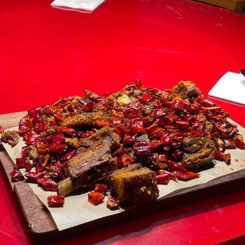 Uluh - Sichuan Spiced Lamb Ribs with Bones - Tea Rooms Near Me - New York, New York