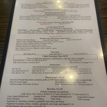 Gloria's Kitchen - Menu (one side) - Mexican Near Me - Ventura, California Gloria's Kitchen - Menu (one side) - Mexican Near Me - Ventura, California