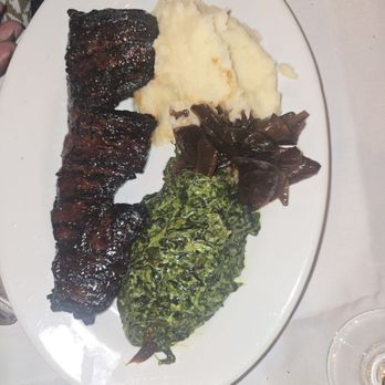Frank's Steaks - Skirt steak mashed potatoes and creamed spinach - Steakhouses Near Me - Rockville Centre, New York Frank's Steaks - Skirt steak mashed potatoes and creamed spinach - Steakhouses Near Me - Rockville Centre, New York