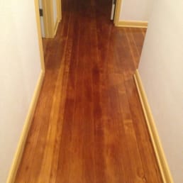 Old fir flooring, beautifully restored.