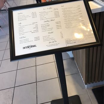 Intentional Coffee - Menu - Coffee & Tea Near Me - Fullerton, California Intentional Coffee - Menu - Coffee & Tea Near Me - Fullerton, California