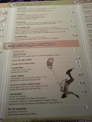 Menu photo 2 Offshore Cafe Verbier Verbier, VS Menu photo 2 Offshore Cafe Verbier Verbier, VS