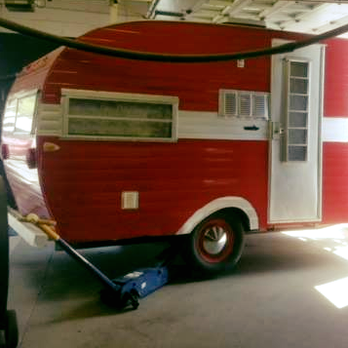 Grabb Motors - Sometimes at Grabb Motors we even replace a wheel bearing on a 1950's camper. - Car Dealers Near Me - Shelbyville, Illinois