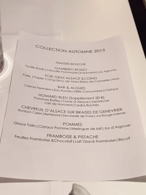 La Table du Gourmet - Restaurant Riquewihr [JL BRENDEL] by null