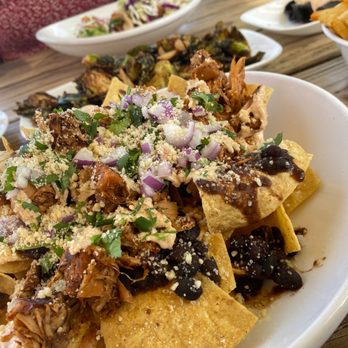 Seabirds Kitchen - Jackfruit Nachos - Vegan Near Me - Costa Mesa, California