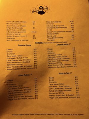 Menu photo 2 Arepa Lady Jackson Heights, NY