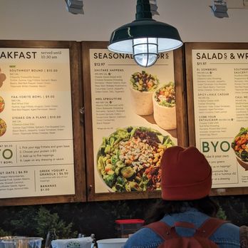 Evergreens - Menu, Part 1 - Salad Near Me - Portland, Oregon