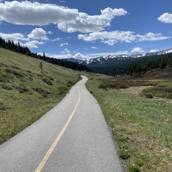 Rebel Sports - Gorgeous view easy downhill.