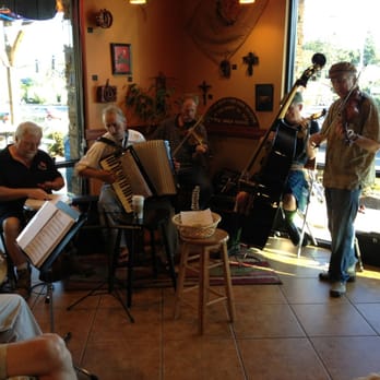 My Coffee - a group of people playing music in a coffee shop - Coffee & Tea Near Me - Roseburg, Oregon My Coffee - a group of people playing music in a coffee shop - Coffee & Tea Near Me - Roseburg, Oregon