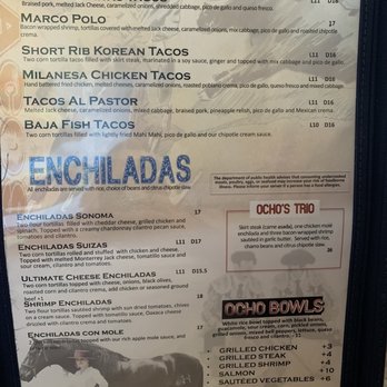 Ocho Cafe - Mexican Near Me - Westford, Massachusetts
