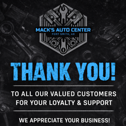 MacK's Auto Center - A big thank you to our customers!!