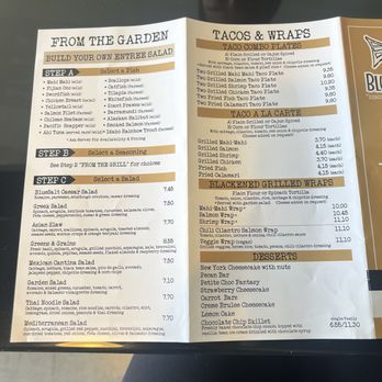 Bluesalt Fish Grill - Menu 4/20/26 (ig: @cravingswithcat) - Seafood Near Me - Redondo Beach, California
