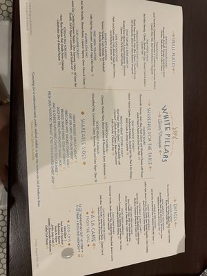 Menu photo 5 White Pillars Restaurant and Lounge Biloxi, MS Menu photo 5 White Pillars Restaurant and Lounge Biloxi, MS