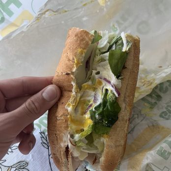 Subway - Sloppy made sandwich with wrong ingredients - Sandwiches Near Me - Beaumont, California