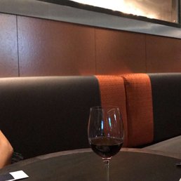A little wine and a delicious desert