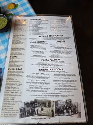 Menu photo 4 El Charro Cafe Tucson, AZ Menu photo 4 El Charro Cafe Tucson, AZ