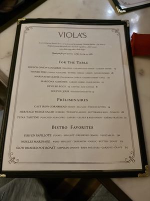 Menu photo 5 Viola’s Bar & Bistro Monrovia, CA Menu photo 5 Viola’s Bar & Bistro Monrovia, CA