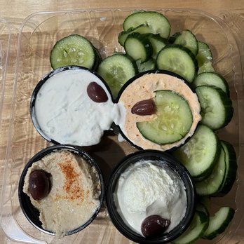 Eat Greek - 4 Dip Sampler - Greek Near Me - Conshohocken, Pennsylvania Eat Greek - 4 Dip Sampler - Greek Near Me - Conshohocken, Pennsylvania