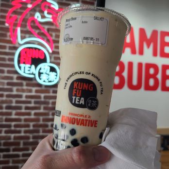 Kung Fu Tea - Mango Snow - Bubble Tea Near Me - Cocoa Beach, Florida