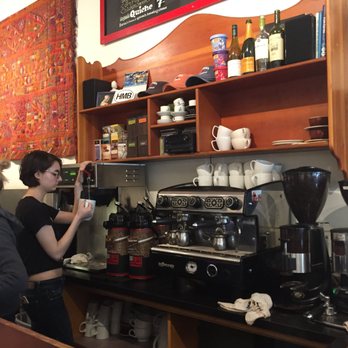 Cafe Society - Preparing the coffee - Coffee & Tea Near Me - Half Moon Bay, California Cafe Society - Preparing the coffee - Coffee & Tea Near Me - Half Moon Bay, California