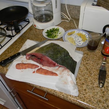 Rexel Pacific Fish Market - Ahi from Pacific Fish at our Ohana, before filleting. Sperms sacs are in front. - Seafood Markets Near Me - Kahului, Hawaii Rexel Pacific Fish Market - Ahi from Pacific Fish at our Ohana, before filleting. Sperms sacs are in front. - Seafood Markets Near Me - Kahului, Hawaii