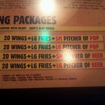 Duff's Famous Wings - Best deals for drinks and wings. - Chicken Wings Near Me - Buffalo, New York Duff's Famous Wings - Best deals for drinks and wings. - Chicken Wings Near Me - Buffalo, New York