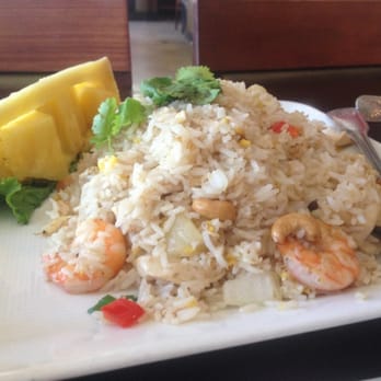 Thai Lotus - 8/2014 Pineapple Fried Rice Done-In - Thai Near Me - Corona, California