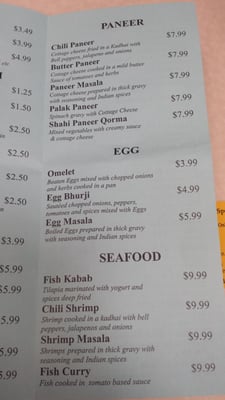 Menu photo 5 Masala Cafe Peoria, IL Menu photo 5 Masala Cafe Peoria, IL