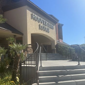 Hoover Dam Lodge - Outside view of entrance - Hotels Near Me - Boulder City, Nevada Hoover Dam Lodge - Outside view of entrance - Hotels Near Me - Boulder City, Nevada