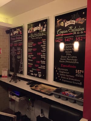 Menu photo 1 Creparis Zapopan, JAL
