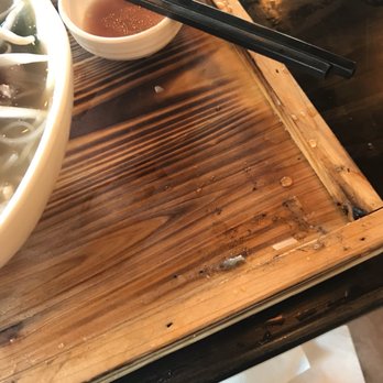 Pho Best III - Dirty tray my food was served on - Vietnamese Near Me - Elmhurst, New York