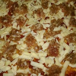 Oliver’s Corner Market - I liked their sausage so much that I took a bunch home for the freezer and today it made it into a homemade pizza, good stuff.