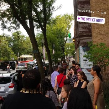 The Violet Hour - Make sure you go early as the line forms from the time theby open at 6 pm. - New American Near Me - Chicago, Illinois The Violet Hour - Make sure you go early as the line forms from the time theby open at 6 pm. - New American Near Me - Chicago, Illinois