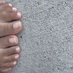 Happy Mani Pedi - Plain spa pedicure with clear