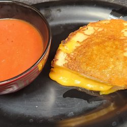 Coffee Klutch - Homemade tomato soup and grilled cheese