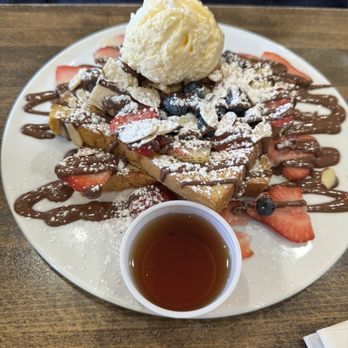 The Nest Cafe - Loaded Nutella French toast - Breakfast & Brunch Near Me - Frisco, Texas