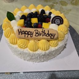 Mango Coconut Cake.