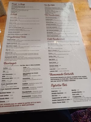 Menu photo 7 The Riverside Café Ellsworth, ME Menu photo 7 The Riverside Café Ellsworth, ME