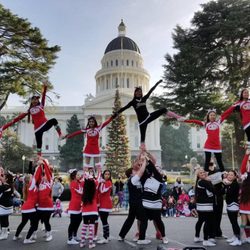 Sacramento Sirens Cheer Elite! - Santa parade 2017. Come join us!