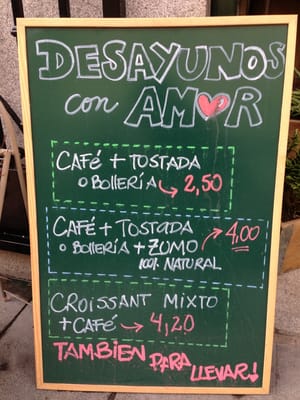Menu photo 3 Arúgula Madrid, M