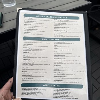 Amici's Kitchen and Living Room - Drink menu - Pizza Near Me - Berkley, Michigan Amici's Kitchen and Living Room - Drink menu - Pizza Near Me - Berkley, Michigan