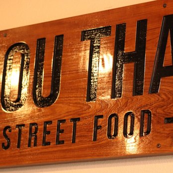 Nou Thai Restaurant - a close up of a sign - Thai Near Me - Olympia, Washington