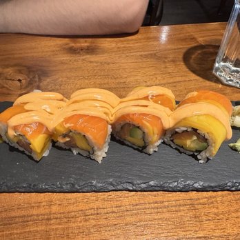 Ichika Sushi House - Mango Salmon Roll - Japanese Near Me - Brisbane, California Ichika Sushi House - Mango Salmon Roll - Japanese Near Me - Brisbane, California