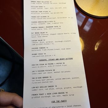 Key Klub - Menu - Wine Bars Near Me - San Francisco, California