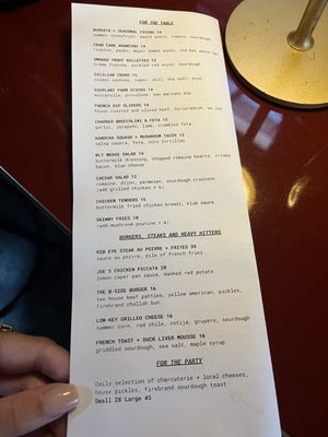 Menu photo 2 Key Klub San Francisco, CA