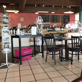 Brewed Awakenings Cafe - Counter of coffee shop with tables - Coffee & Tea Near Me - Saline, Michigan