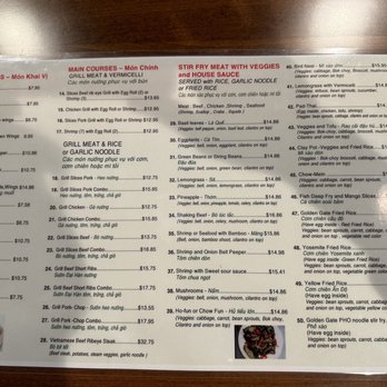 Golden Gate Pho - Menu part 2 - Vietnamese Near Me - Oakley, California Golden Gate Pho - Menu part 2 - Vietnamese Near Me - Oakley, California