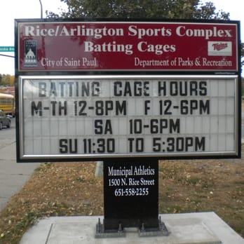 Rice and Arlington Batting Cage - Batting Cages Near Me - Saint Paul, Minnesota Rice and Arlington Batting Cage - Batting Cages Near Me - Saint Paul, Minnesota