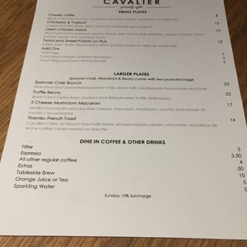 Cavalier Specialty Coffee - Coffee & Tea Near Me - St Leonards, NSW